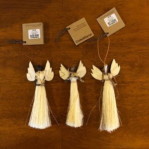 NWT Crate&Barrel Angel Ornaments